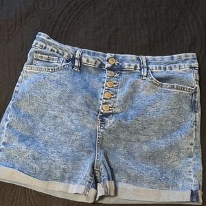 YMI Light Blue Jean Shorts for Women